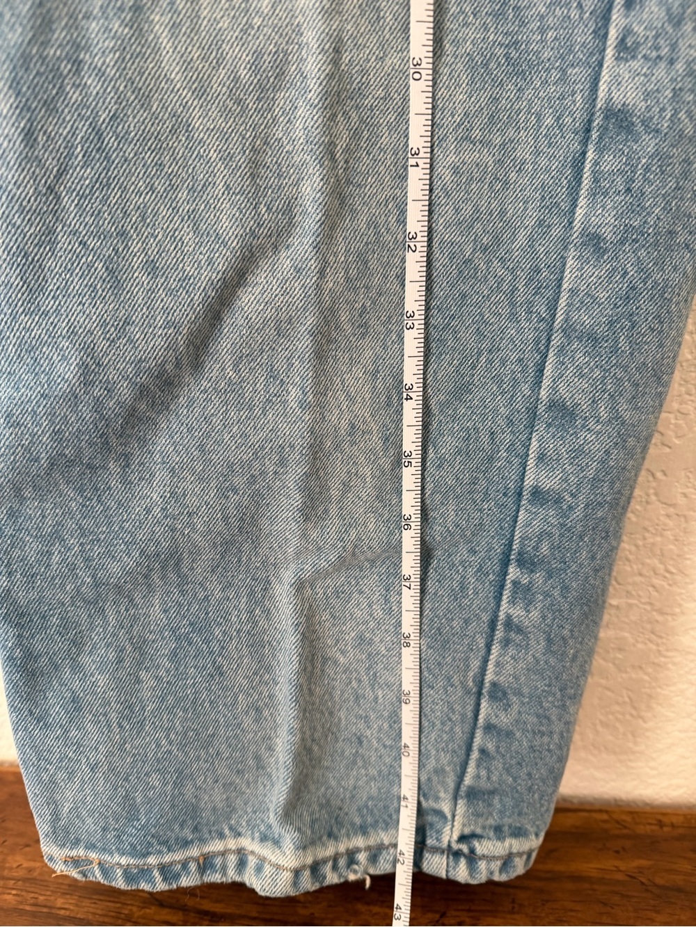 NWT Na-Kd Straight Mid Waist Jeans Mid Blue Size EU36 or US6 Organic Cotton - Picture 10 of 10